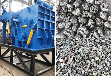 Effective Hammer Mill Steel Metal Scrap Crusher for Crushing and Recycling Waste