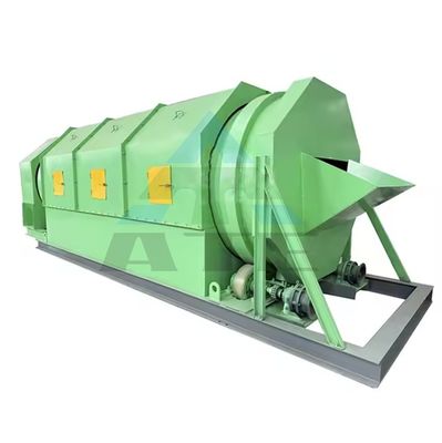 Solid Landfill Waste Sorting Equipment with Refuse Collector Trommel Screen at Good