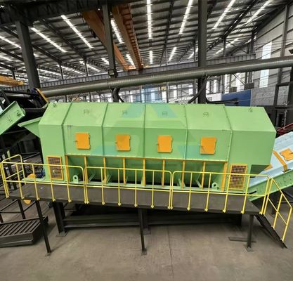 Solid Landfill Waste Sorting Equipment with Refuse Collector Trommel Screen at Good