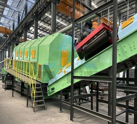 Affordable Rotary Screw Drum Compost Screen for Solid Waste Sorting in Domestic Cities
