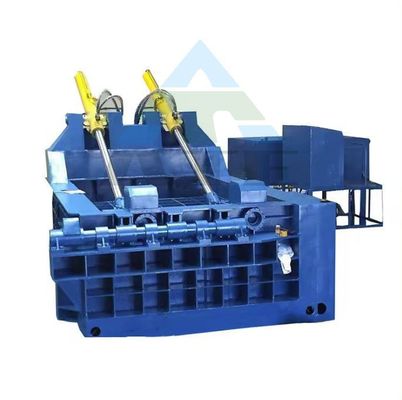 2000KG Large Hydraulic Scrap Metal Baler for Recycling Steel Copper Aluminum Smoothly