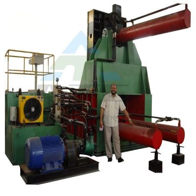 2000KG Large Hydraulic Scrap Metal Baler for Recycling Steel Copper Aluminum Smoothly