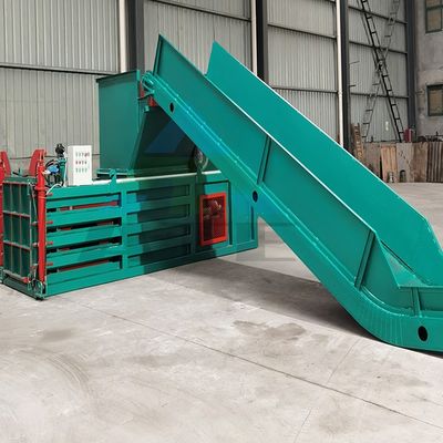 1230*1010*1530 Overall Size Automatic Horizontal Baler for Paper Plastic PET Bottle