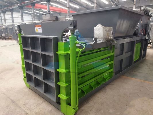 1230*1010*1530 Overall Size Automatic Horizontal Baler for Paper Plastic PET Bottle