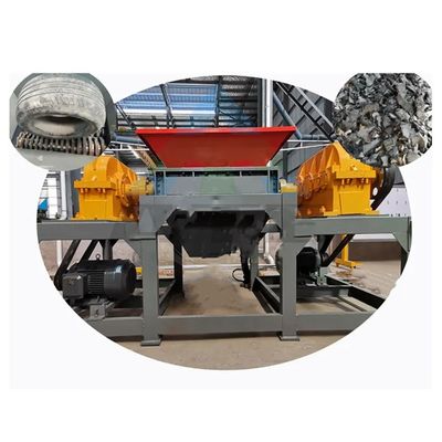 3500 kg Weight Universal Rubber Pulverizer for Shredding Bicycle and Car Tyres Design