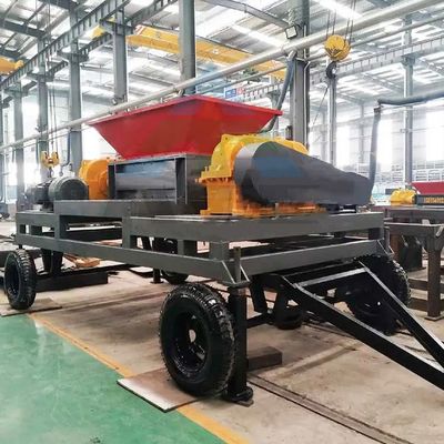 3500 kg Weight Universal Rubber Pulverizer for Shredding Bicycle and Car Tyres Design