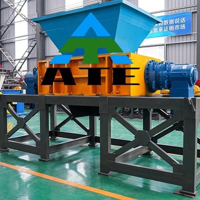 3500 kg Weight Universal Rubber Pulverizer for Shredding Bicycle and Car Tyres Design