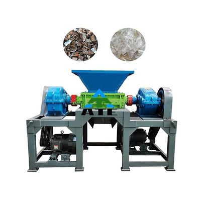 Function Multifunctional Double Shaft Tire Shredding Machines for Recycling Industry
