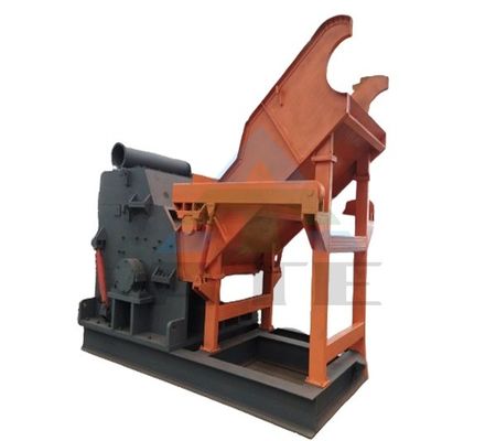 Double Shaft Scrap Engine Metal Crusher for Car Shell Shredding in Waste Metal Shredder