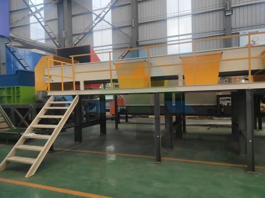 2000 kg Refuse Collector Grading Table for 100T/day Garbage Waste Treatment Machinery
