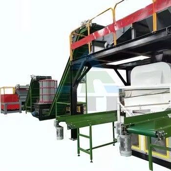Conditioner Radiator Recycling Copper Aluminum Separating Machine with Wooden Packing