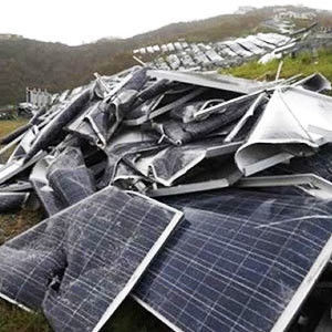PV Cell Scrap Shredding Crushing Sorting Recycling Machine for Solar Panel Waste