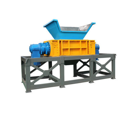 Wood Pallet Cardboard Crusher Blade Carton Box Double Shredding Machine 2.8T Weight