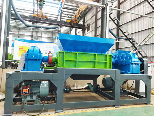 Mini Paper Crusher Machine Shredder 1500L/H Capacity for Rubber Crushed Plastic Scrap