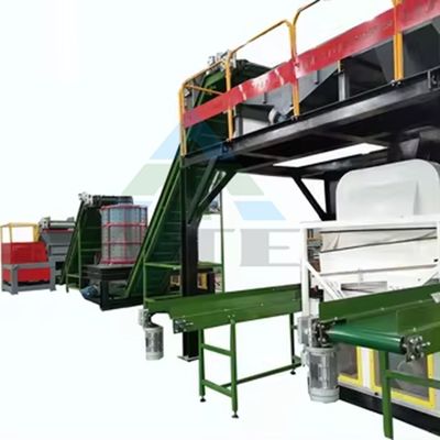 Newly Manufactured Copper Aluminum Radiator Recycling Plant Line for Scrap Separating