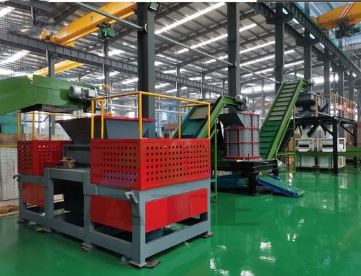 Newly Manufactured Copper Aluminum Radiator Recycling Plant Line for Scrap Separating