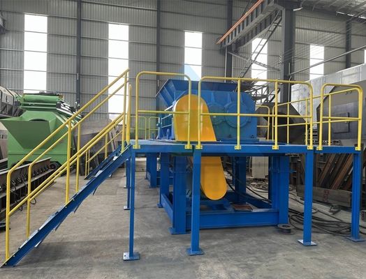 2200KG Weight Metal Double Shaft Shredder Machine for Shredding Plastic Waste Textile