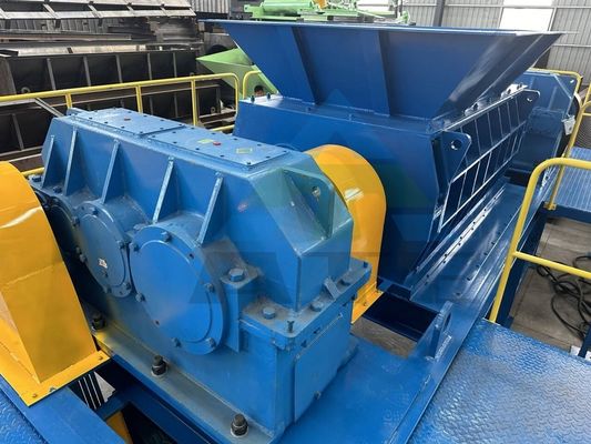 2200KG Weight Metal Double Shaft Shredder Machine for Shredding Plastic Waste Textile