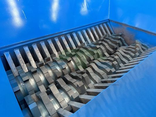 2200KG Weight Metal Double Shaft Shredder Machine for Shredding Plastic Waste Textile