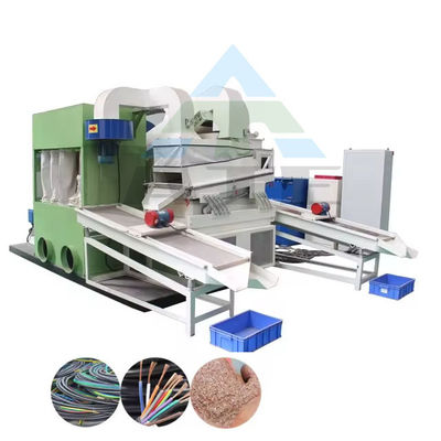 Stainless Steel Material Scrap Cable Wire Recycling Plant with 99% Recycling Rate