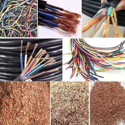 Stainless Steel Material Scrap Cable Wire Recycling Plant with 99% Recycling Rate