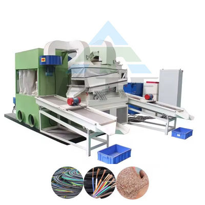 Metal Copper Cable Granulator for Auto Aluminium Electrical Wire Recycling Equipment