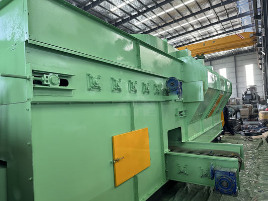 Waste Recycling Sorting Machine with Refuse Collector and Horizontal Air Separator