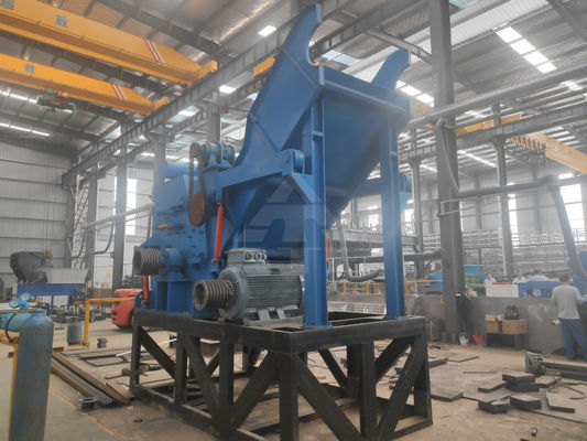 200-2200mm Input Size Metal Crusher Machine for Recycling Copper and Aluminum Plate