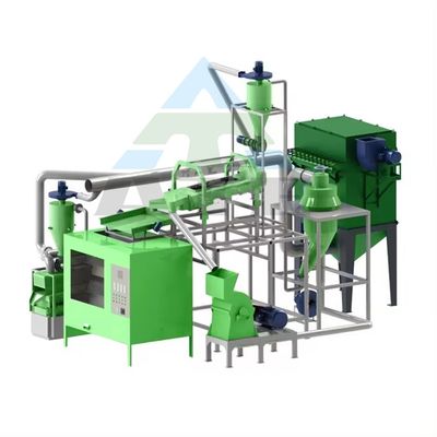 Scrap Computer Board Separating and E-Waste Recycling Mother Board Crushing Machinery