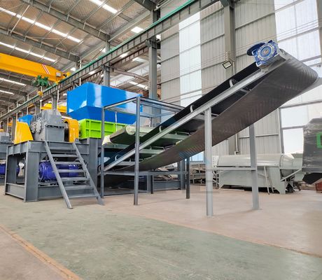 30kW Metal Copper Scrap Shredder for High Capacity Recycling in Manufacturing Plant