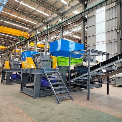 30kW Metal Copper Scrap Shredder for High Capacity Recycling in Manufacturing Plant