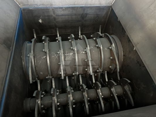 70-90% Separation Rate Household Waste Bag Breaking Machine with Customizable Voltage