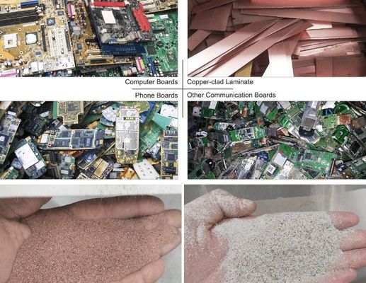 Scrap Precious Metals Recovery Machine E Waste PCB Circuit Board Recycling Separating