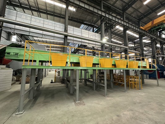 City Garbage Sorting with 2000 kg Weight Capacity Municipal Solid Waste Sorting Line