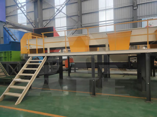 High Separation Rate Waste Sorting Machine for Manual Garbage Sorting Platform Design