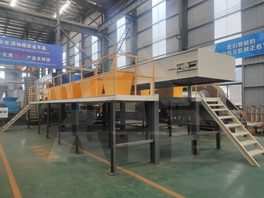 High Separation Rate Waste Sorting Machine for Manual Garbage Sorting Platform Design