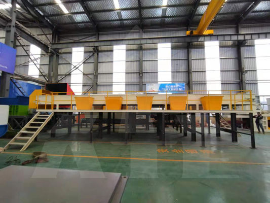 High Separation Rate Waste Sorting Machine for Manual Garbage Sorting Platform Design