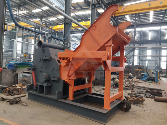 Customizable Size and Color Metal Hammer Mill Crusher for Scrap Steel Wire Recycling