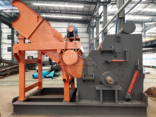 Customizable Size and Color Metal Hammer Mill Crusher for Scrap Steel Wire Recycling