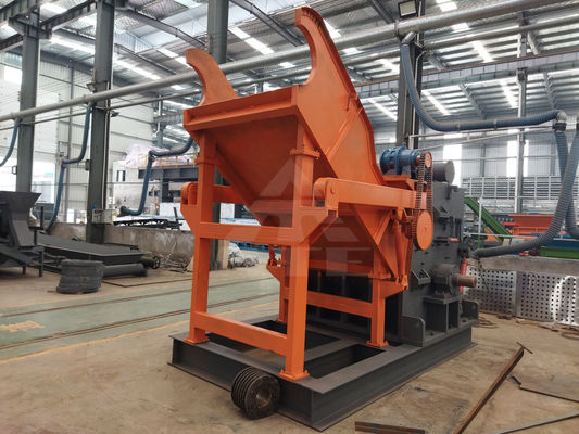 Customizable Steel Iron Aluminum Scrap Metal Recycling Crusher Machine for Waste Garbage