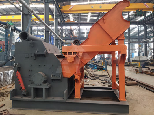 Customizable Steel Iron Aluminum Scrap Metal Recycling Crusher Machine for Waste Garbage