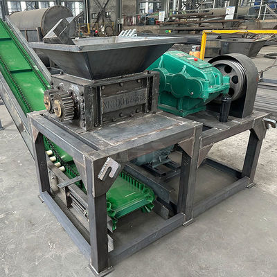 50kW Power Single Power Plastic Film Shredder for Steel Wire in 200-2200mm Input Size
