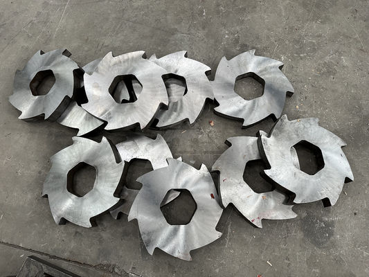 50kW Power Single Power Plastic Film Shredder for Steel Wire in 200-2200mm Input Size
