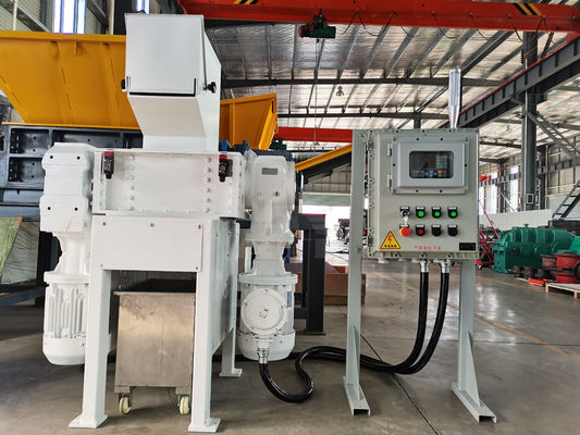 Customized Input Size Four-Shaft Scrap Metal Plastic Waste Shredder Crusher Machine