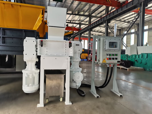 Customized Input Size Four-Shaft Scrap Metal Plastic Waste Shredder Crusher Machine