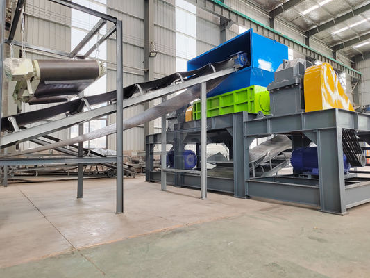 Double Shaft ABS Plastic Car Shredder Ideal for Waste Recycling in Various Industries