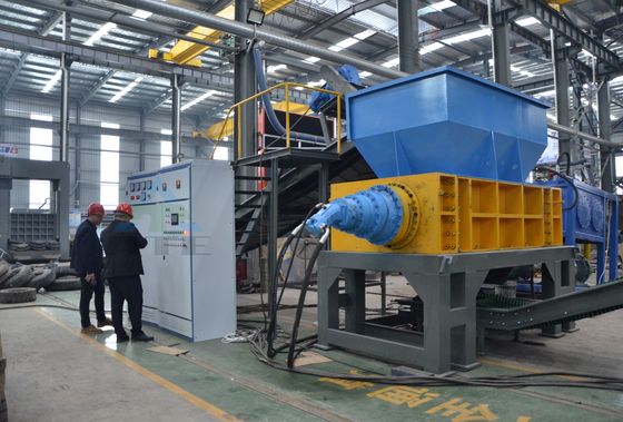 Double Shaft Shredder Compact and Environmentally Friendly for Plastic Waste Disposal