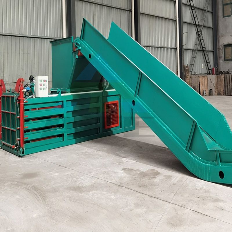 1230*1010*1530 Overall Size Automatic Horizontal Baler for Paper Plastic PET Bottle