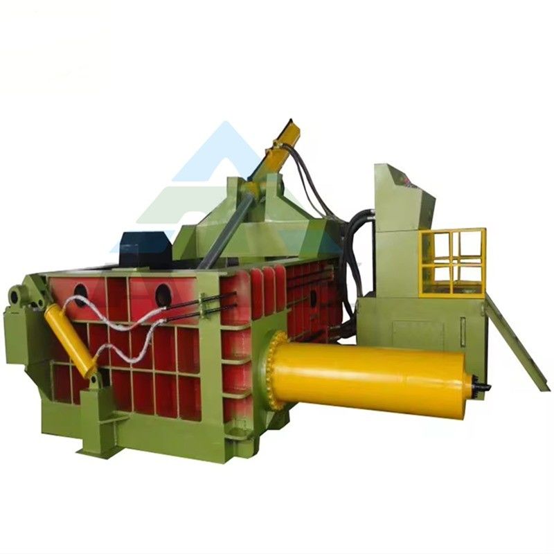 30kW Power Waste Metal Steel Copper Scrap Baling Machinery for Recycling and Smelting