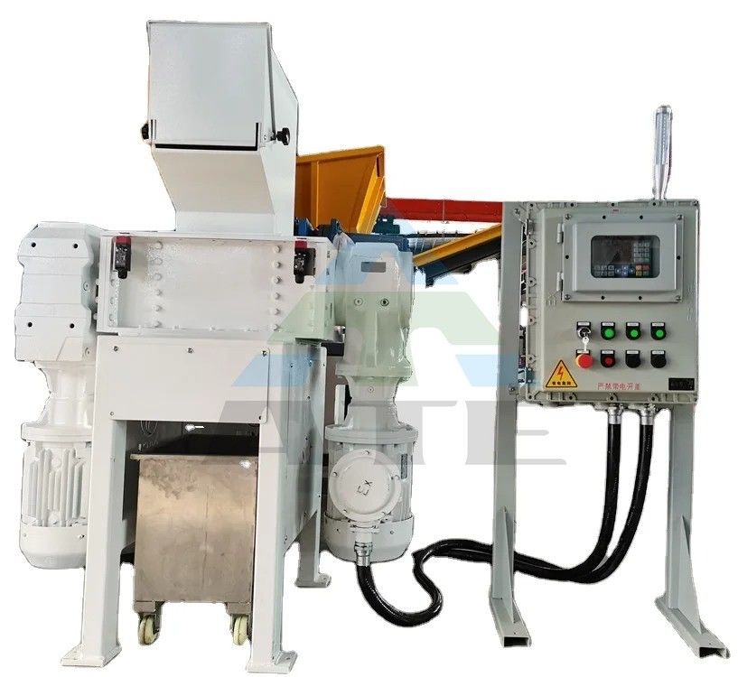 Versatile Four Shaft Shredder for Recycling Metal Wood and Plastic in Various Industries
